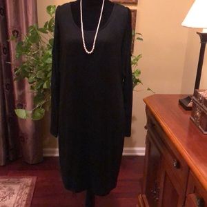Black Knit Dress EUC